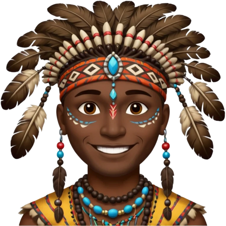 tribal man emoji