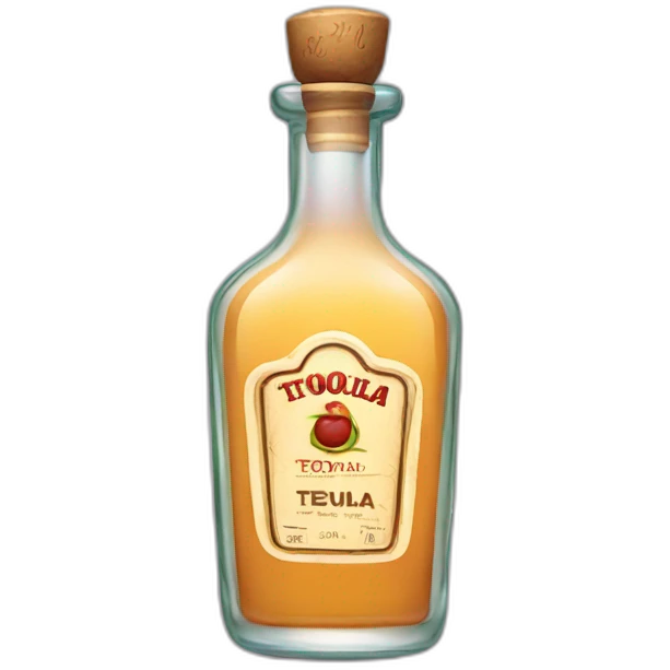 tequila bottle emoji