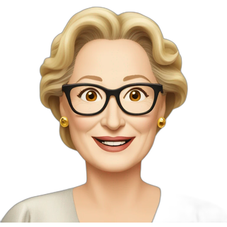 meryl streep that's all emoji