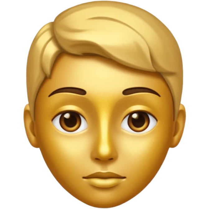 this image but gold emoji