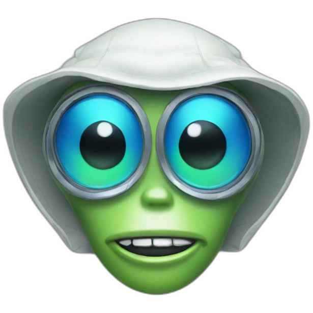 disco alien emoji