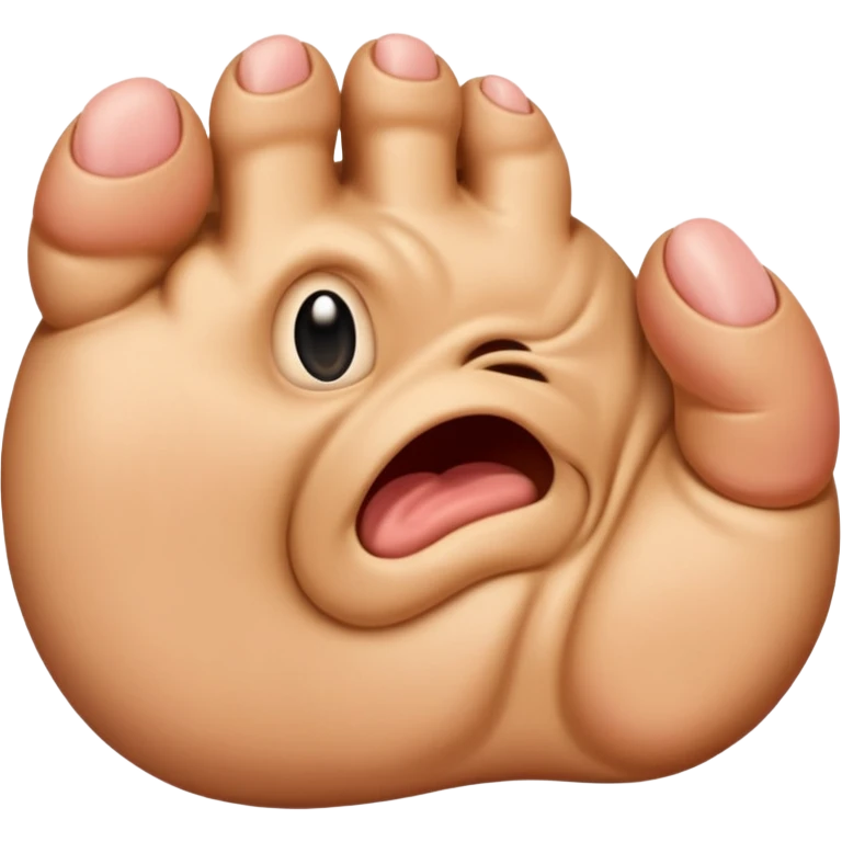 big toe emoji