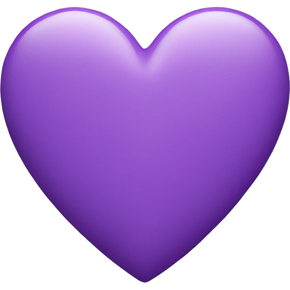 pastl purple heart emoji