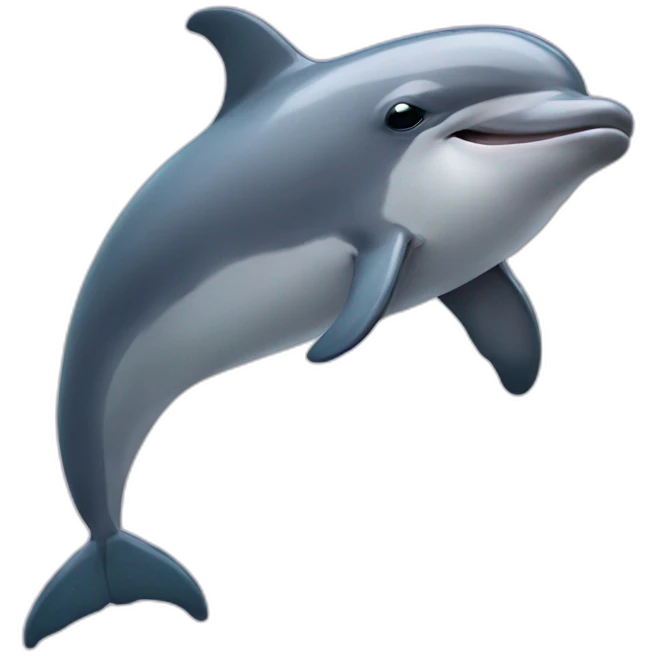 pregnant dolphin emoji