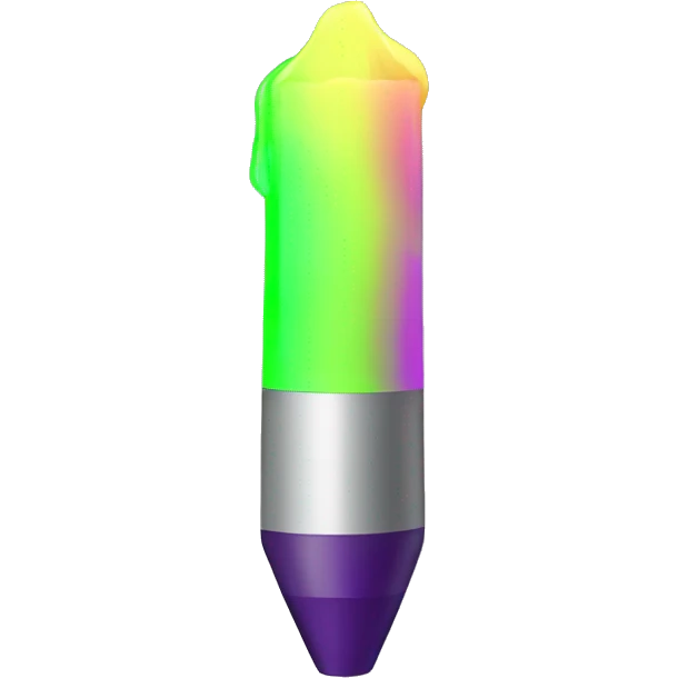 broad coloured highlighter emoji