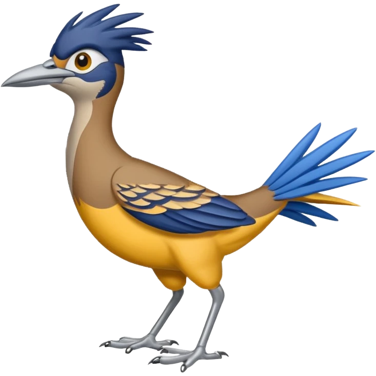 roadrunner emoji, real colors emoji