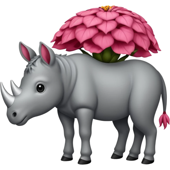 Un emoji de rinoceronte emoji