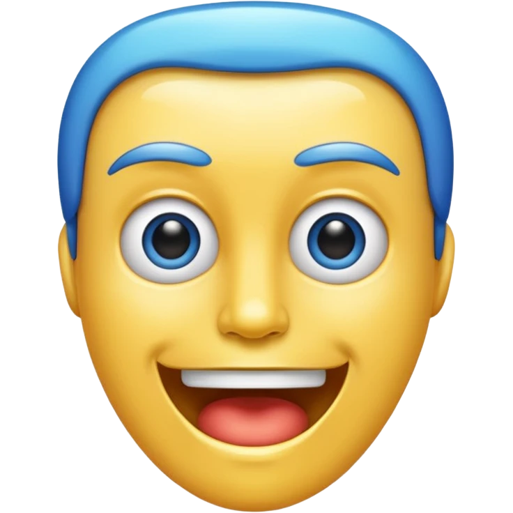 зуб синий emoji