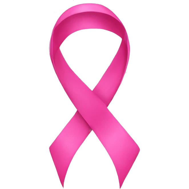 pink ribbons emoji