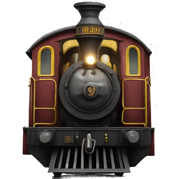 Hogwarts train emoji