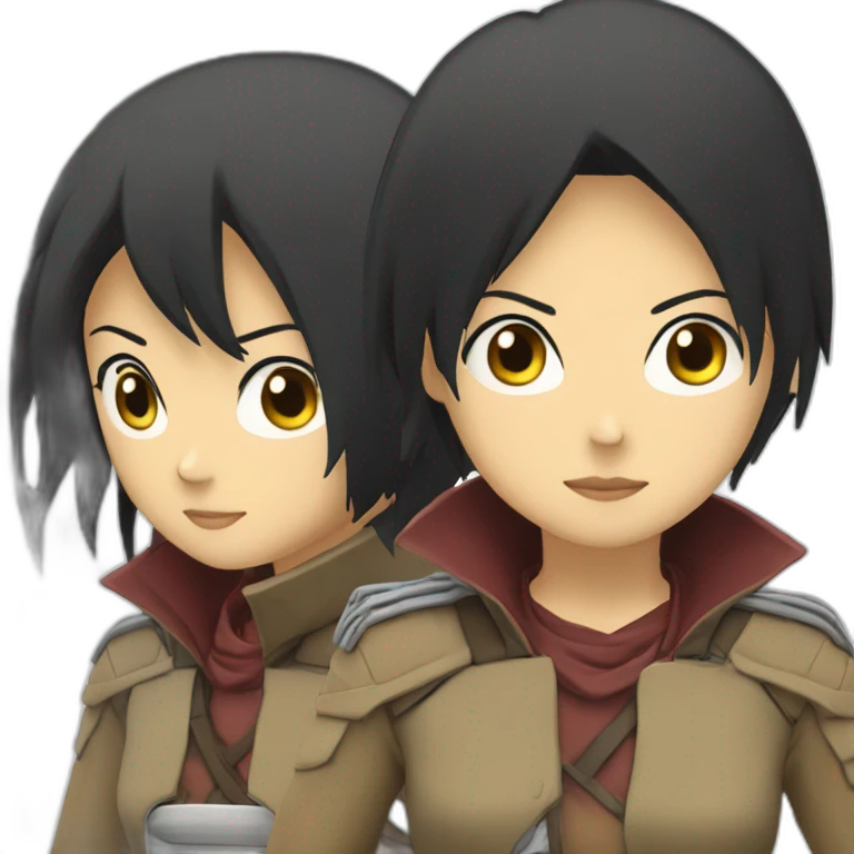 Mikasa ackerman emoji
