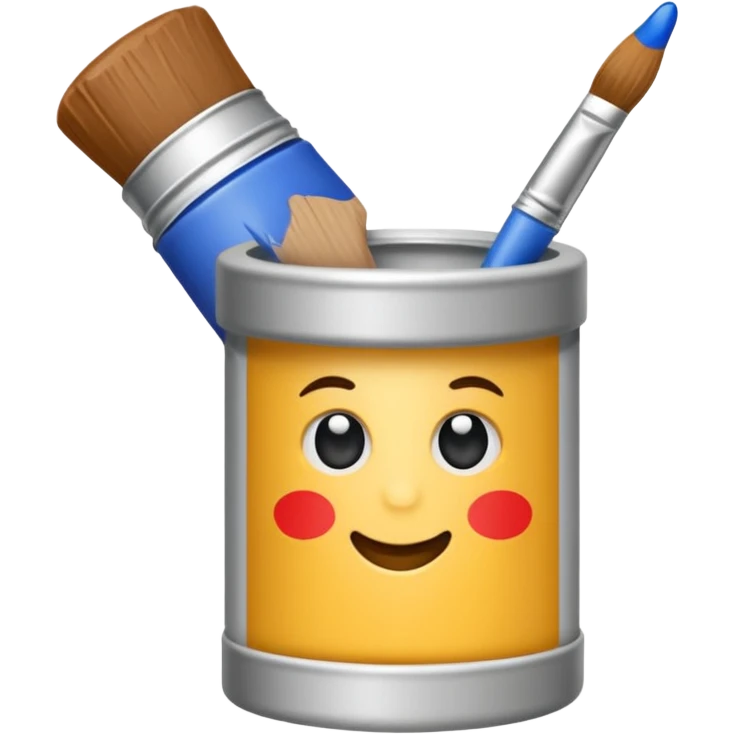 artist paint tube  emoji