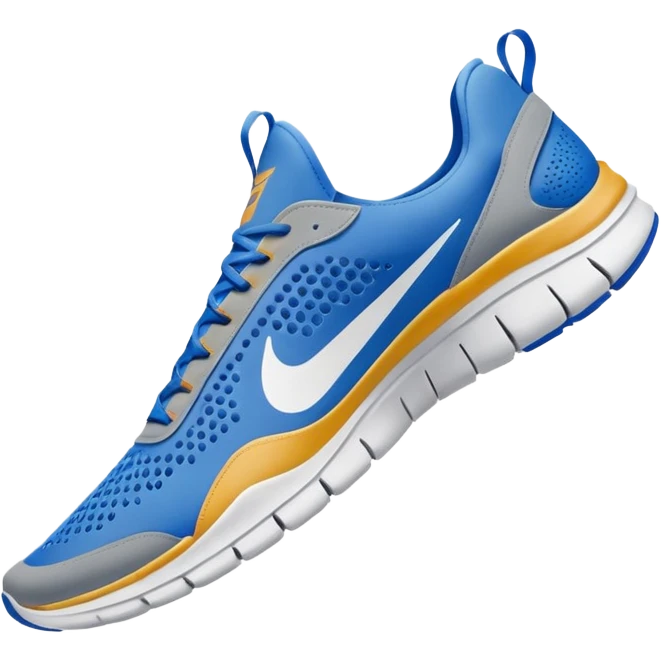 Tiburon con zapatos nike azules emoji