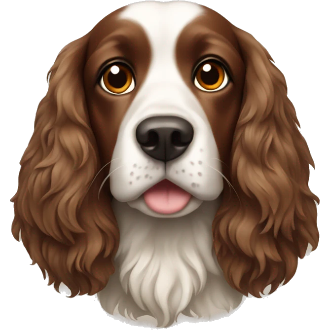 Spaniel dog emoji