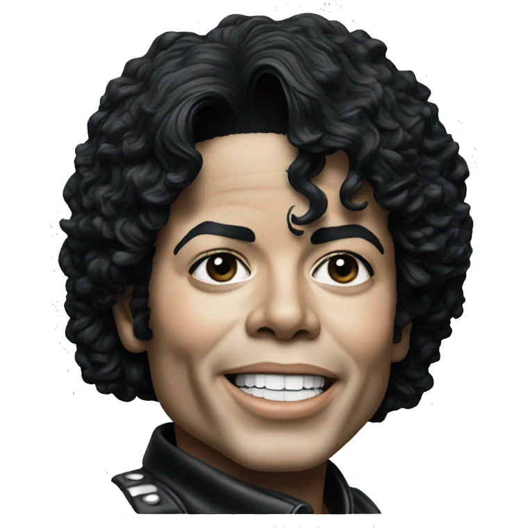 Michael jackson hyper realist emoji