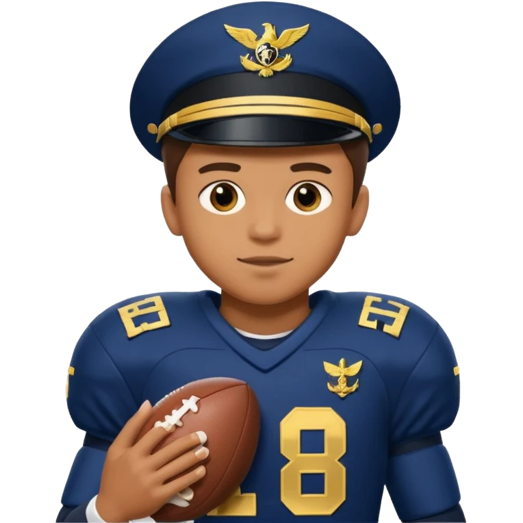Naval academy football goat emoji