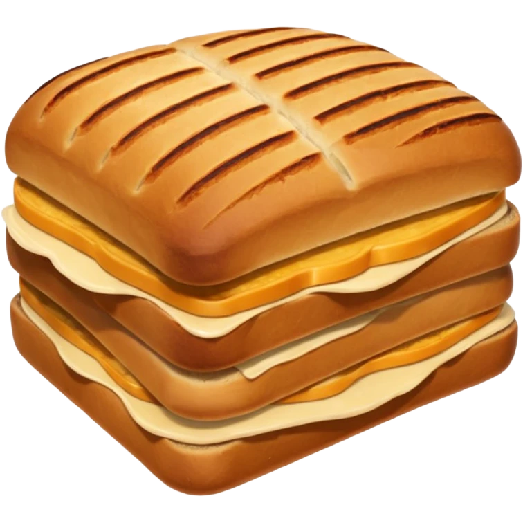 brown panini bread emoji