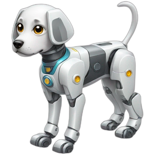 robot dog emoji
