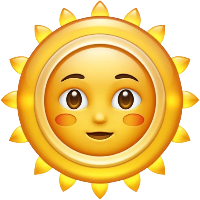 Bright light  emoji