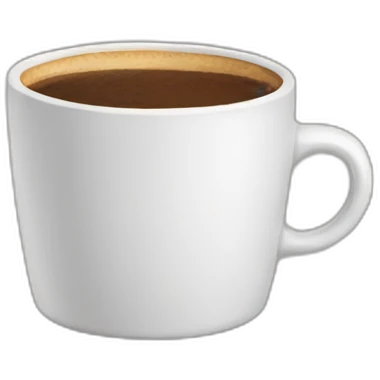 sad coffee emoji