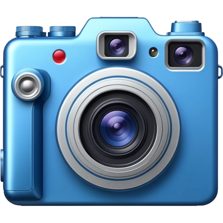 blue camera emoji