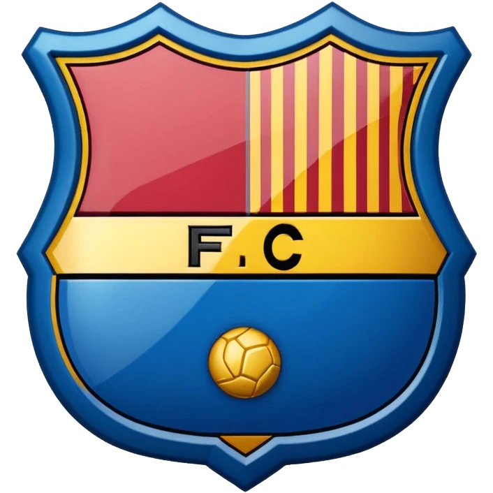 Logotipo de fc barcelona emoji