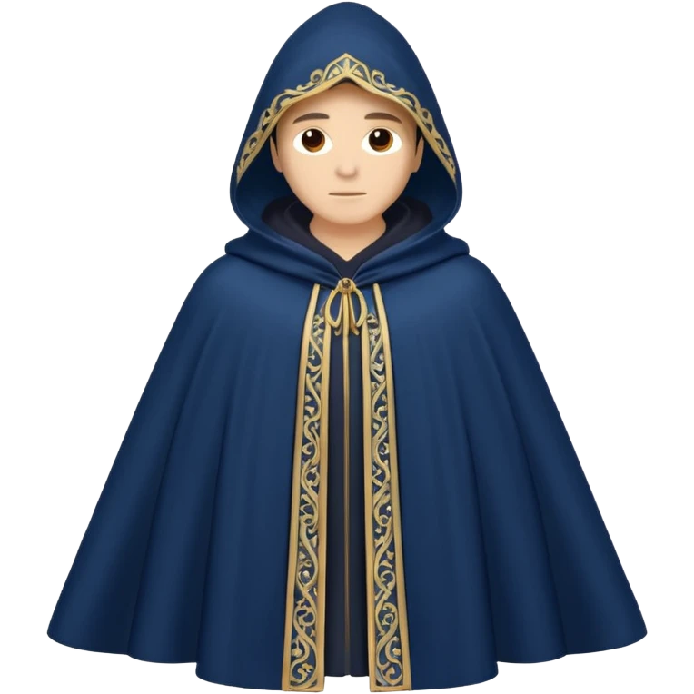 Zauberer reiseumhang von hinten emoji