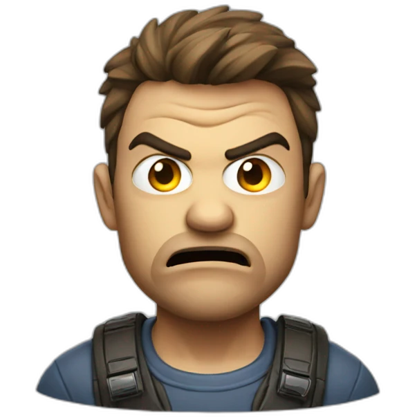 angry gamer emoji