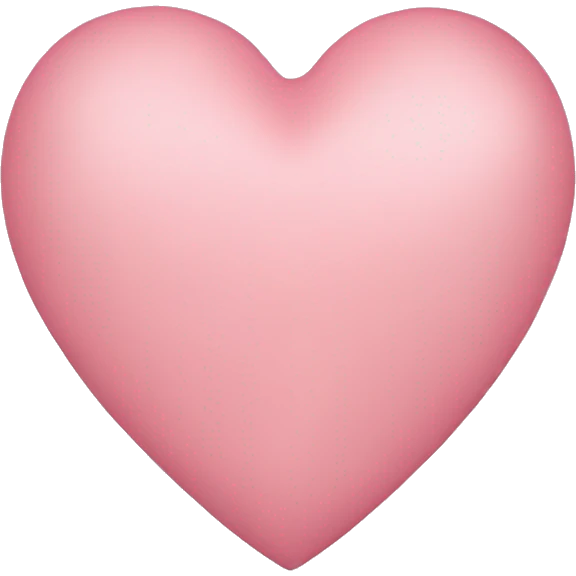 light pink heart emoji