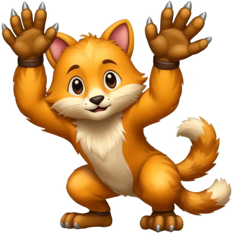 animal climbing emoji