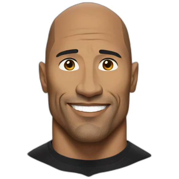 The rock emoji