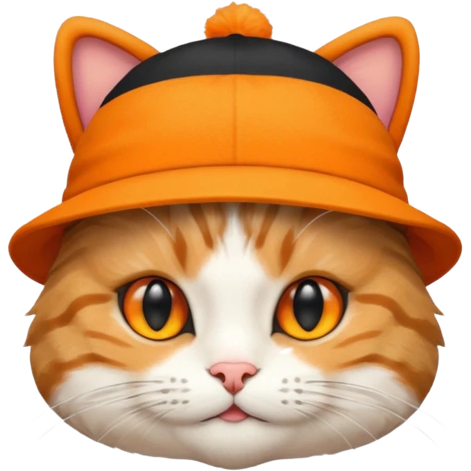 Cat with hat emoji
