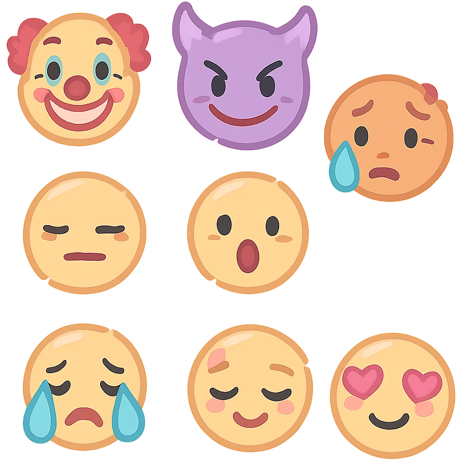 Girly girly emoji