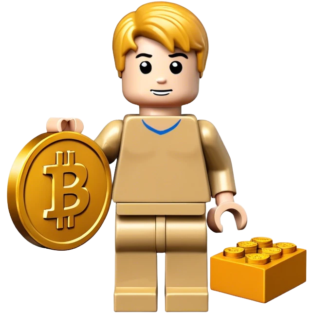 lego homme bitcoin emoji