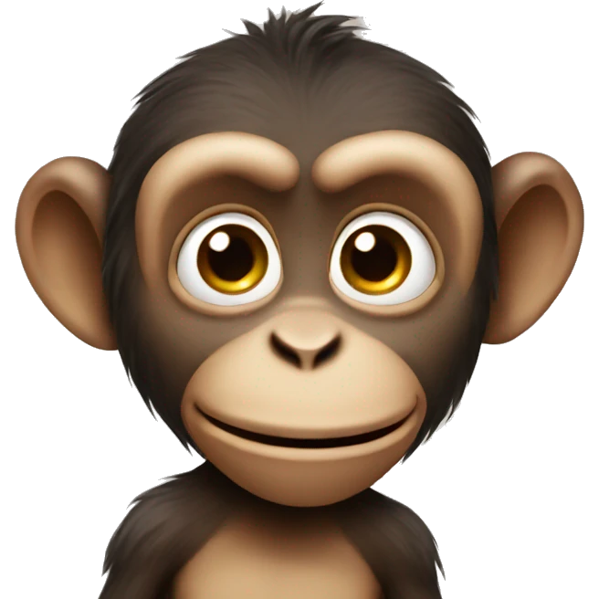 monkey in love emoji