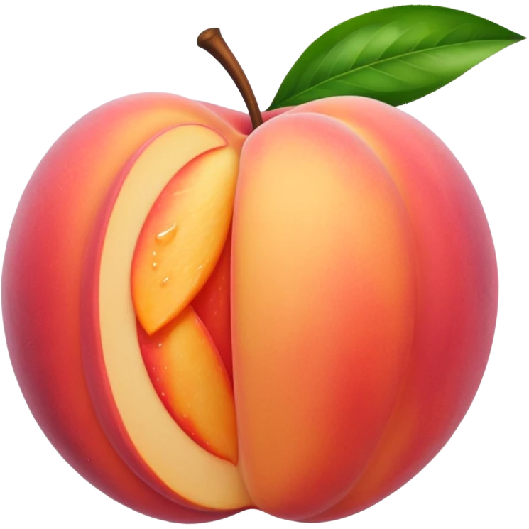 Peach with cum on it emoji