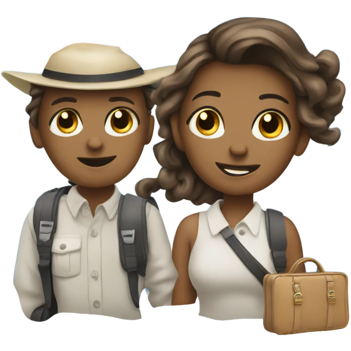 Give me 5 emoji related to travel. Make them all girly.   emoji