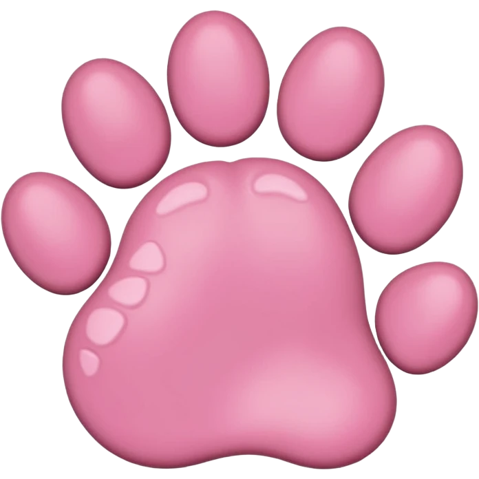 Cat paw emoji