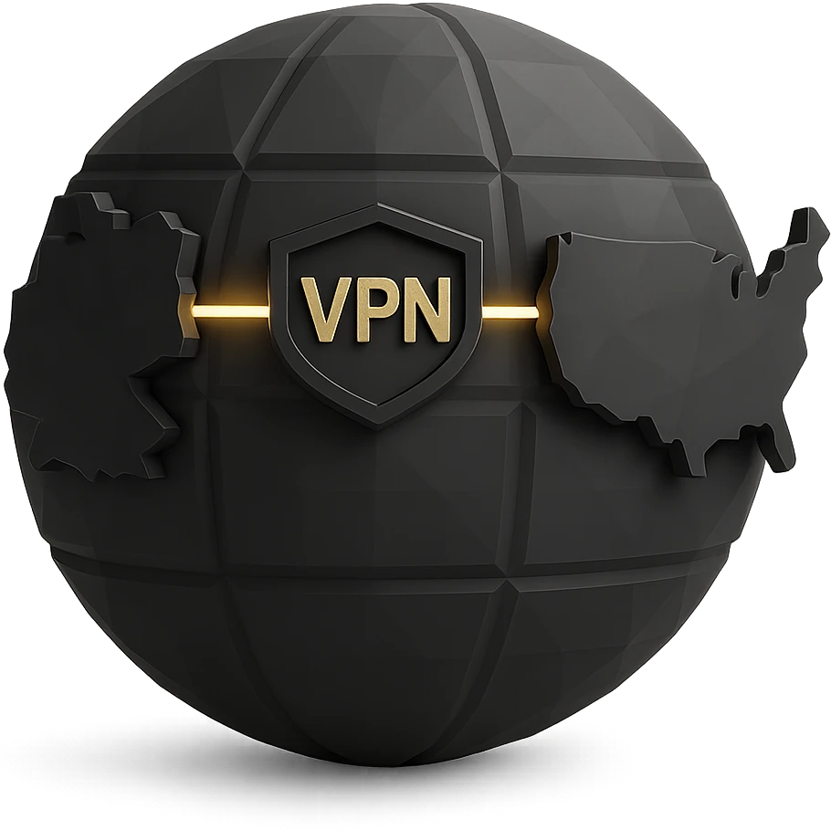 Make the VPN connection line between Germany and USA glow with a monochrome gray color scheme on a playful 3D globe with realistic shading and depth. emoji