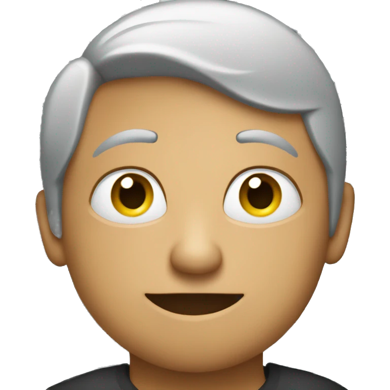 a persn in front of computer emoji