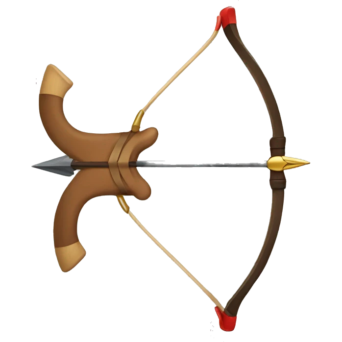 Bow and arrow emoji