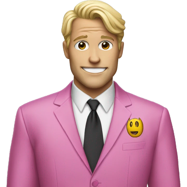 batman in a pink suit emoji