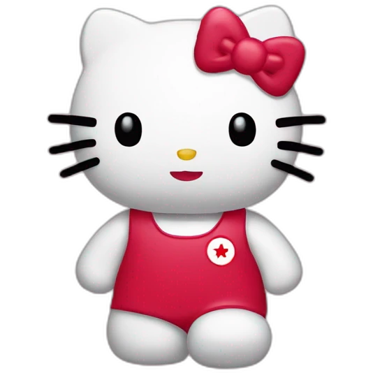 Tunisia hello kitty emoji