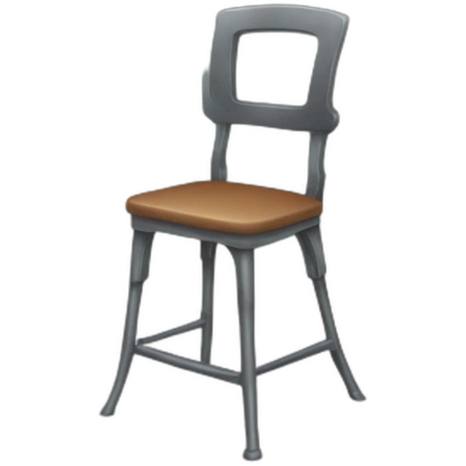 Iron chair emoji