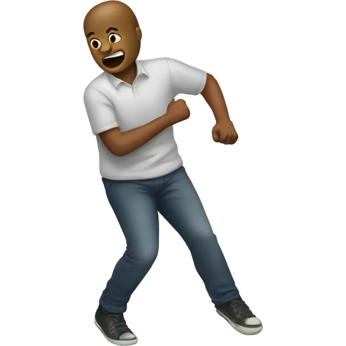 someone slapping knee emoji