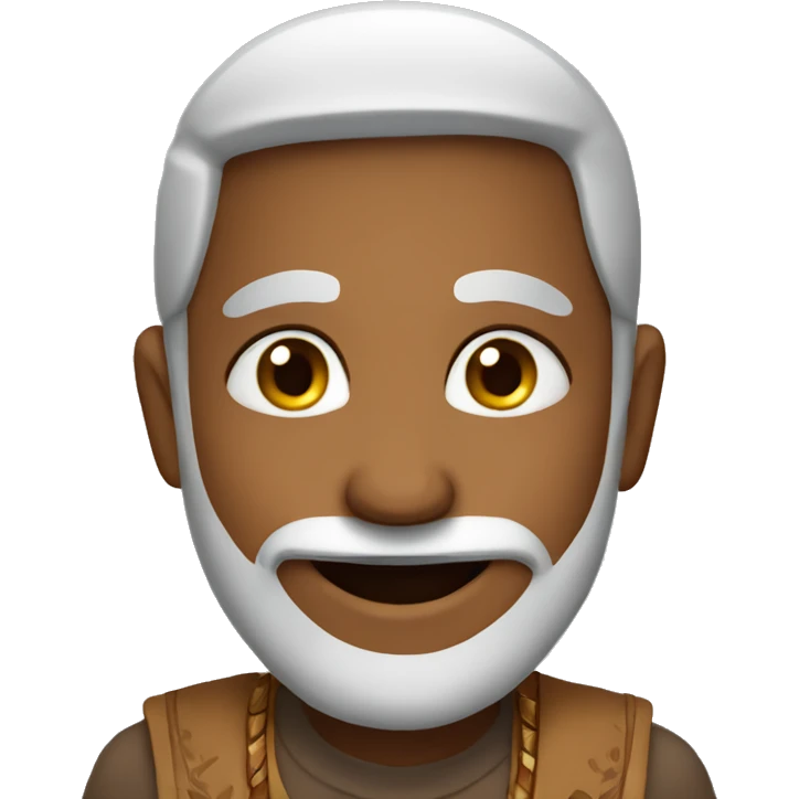 a shy indian with good smile emoji