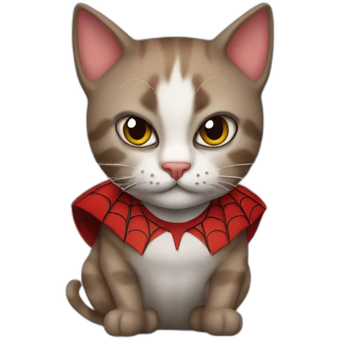 cat spiderman emoji