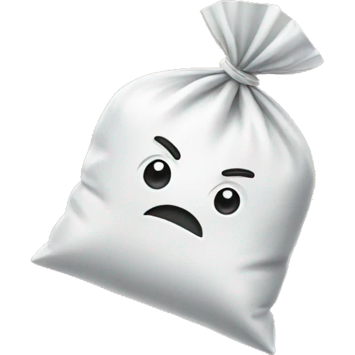 sugar in a bag emoji