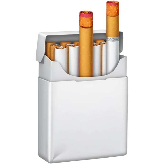 WITH A WHOLE PACK OF CIGARETTES
 emoji