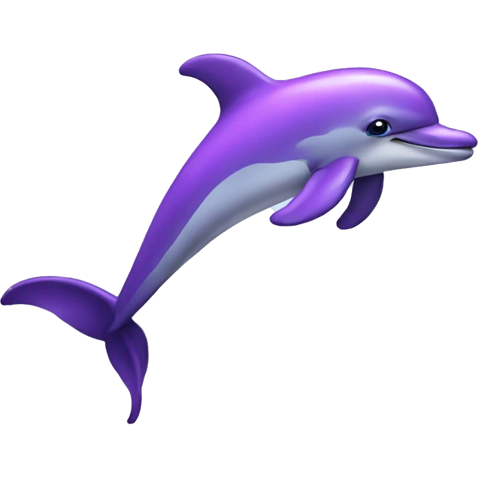 purple dolphin  emoji